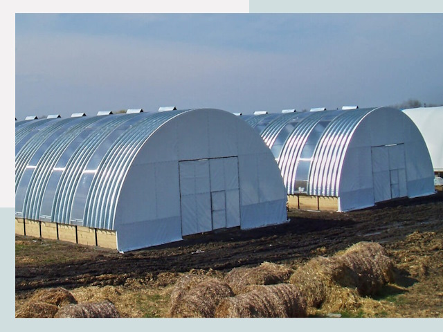 Сельскохозяйственные здания в Мариинске