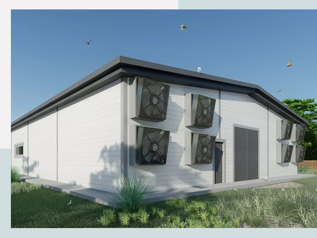 Строительство птичников в Мариинске