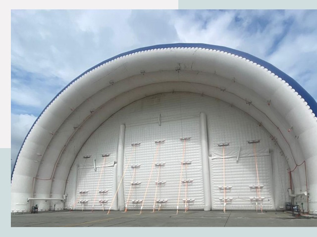 Пневмокаркасные ангары от СтальСтрой-Мрн по цене от 612 руб.