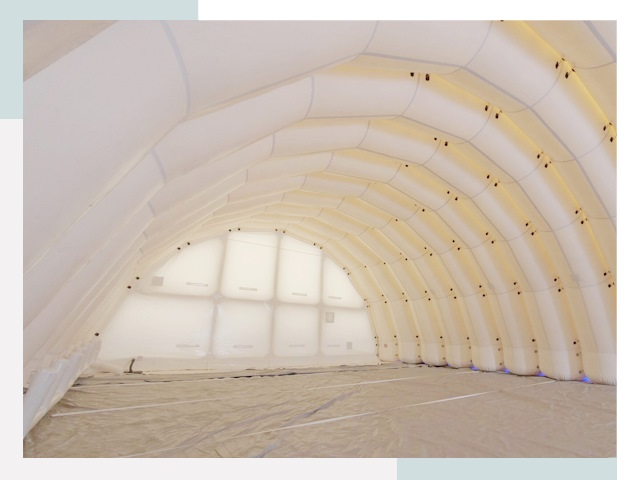 Пневмокаркасные ангары в Мариинске