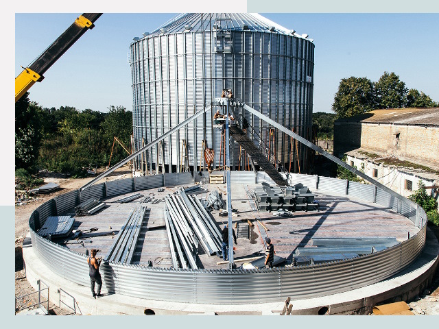 Силосы для зерна в Мариинск от 612 руб. - Надёжное хранение