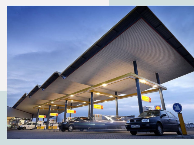 Навесы для АЗС в Мариинск от 612 руб. - Защита и комфорт