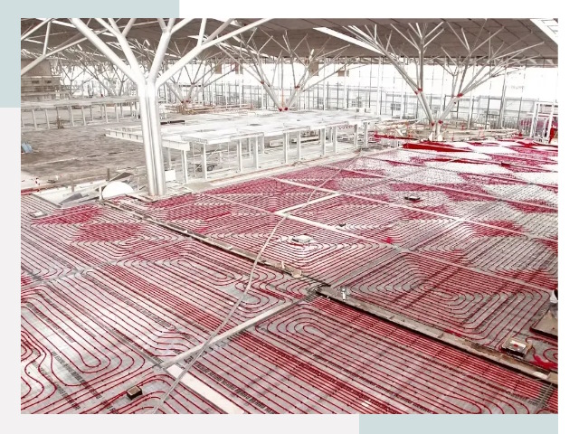 Отопление ангаров в Мариинске