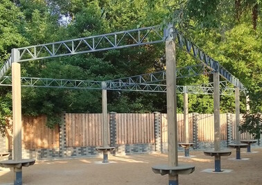 Терраса из металлоконструкций под ключ, проектирование, изготовление и монтаж от СтальСтрой-Мрн